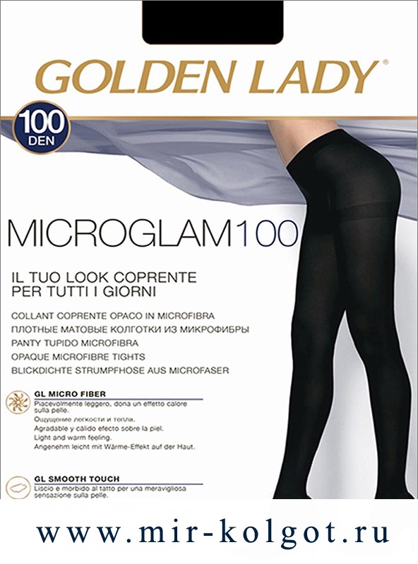 Golden Lady Microglam 100 от магазина Мир колготок и чулок