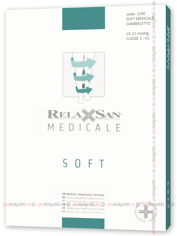 Relaxsan Art. M1150 Medicale Soft Gambaletto от магазина Мир колготок и чулок