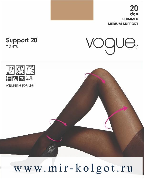 Vogue Art. 37620 Support 20 от магазина Мир колготок и чулок