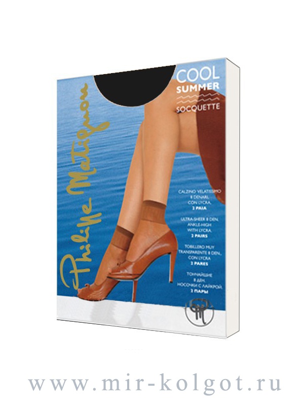 Philippe Matignon Cool Summer 8 Socquette, 2 Paia от магазина Мир колготок и чулок