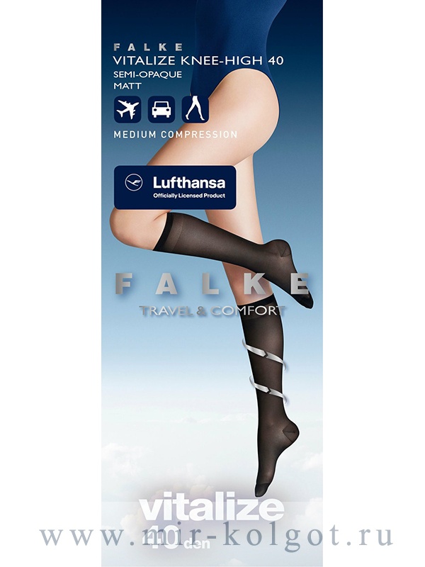Falke Art. 41746 Vitalize 40 Knee-high от магазина Мир колготок и чулок