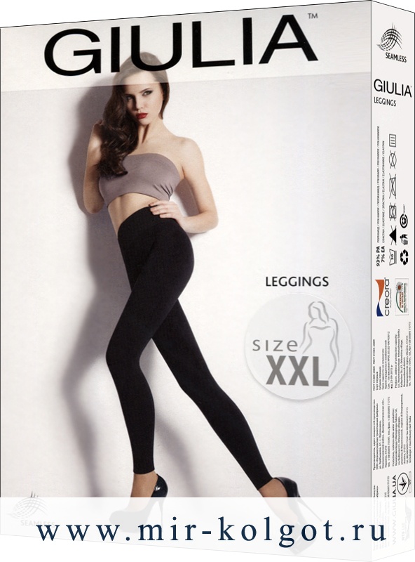 Giulia Leggings Seamless Model 1 Xxl от магазина Мир колготок и чулок