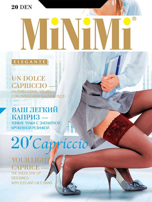 Minimi Capriccio 20 Autoreggente от магазина Мир колготок и чулок