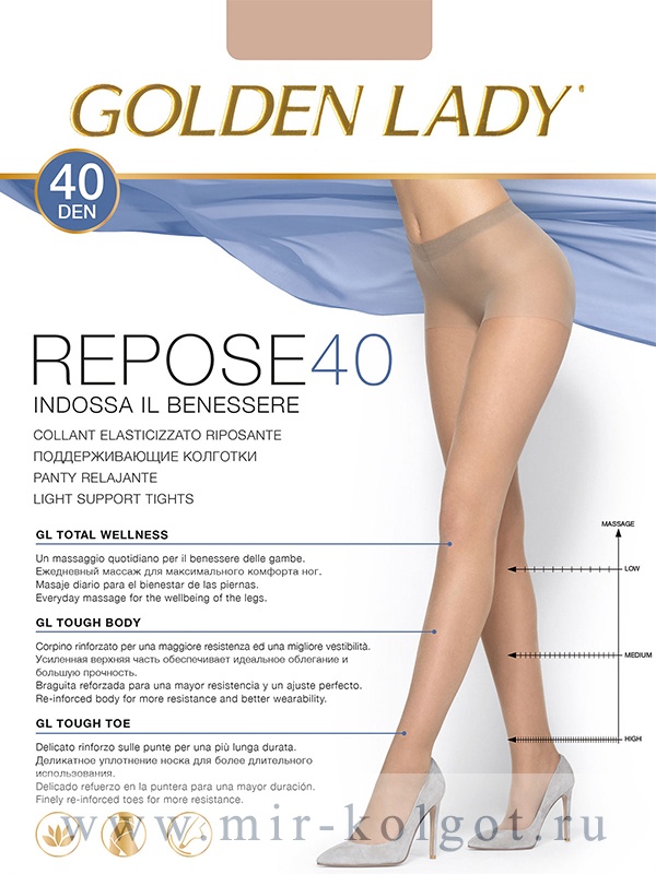 Golden Lady Repose 40 от магазина Мир колготок и чулок