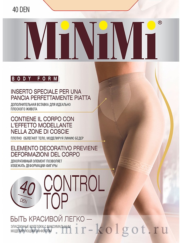 Minimi Control Top 40 от магазина Мир колготок и чулок