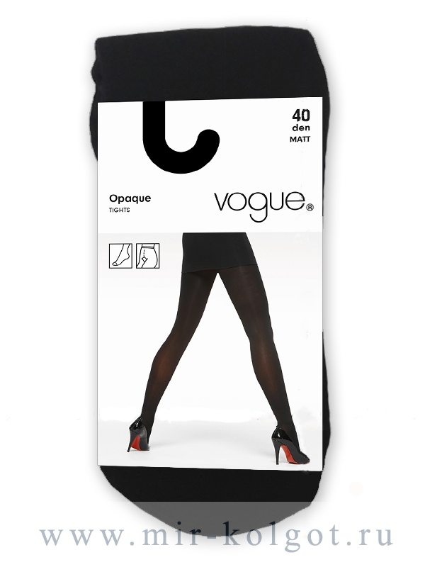 Vogue Art. 95770 Opaque 40 от магазина Мир колготок и чулок