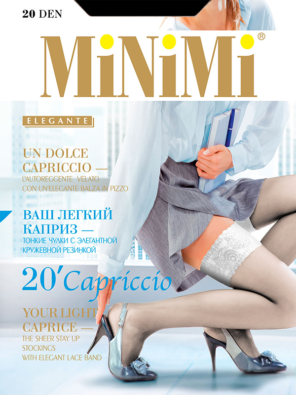 Minimi Capriccio 20 Autoreggente от магазина Мир колготок и чулок