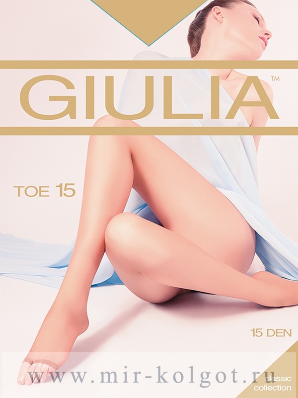 Giulia Toe 15 от магазина Мир колготок и чулок