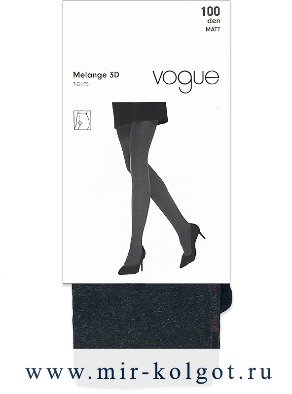 Vogue Art. 95960 Melange 100 3d от магазина Мир колготок и чулок