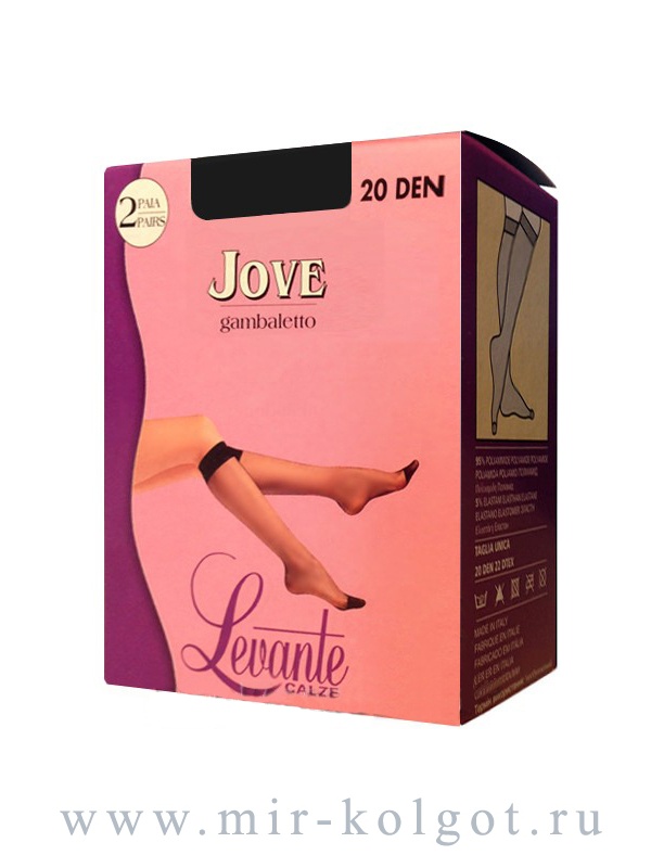 Levante Jove 20 Gambaletto, 2 Paia от магазина Мир колготок и чулок