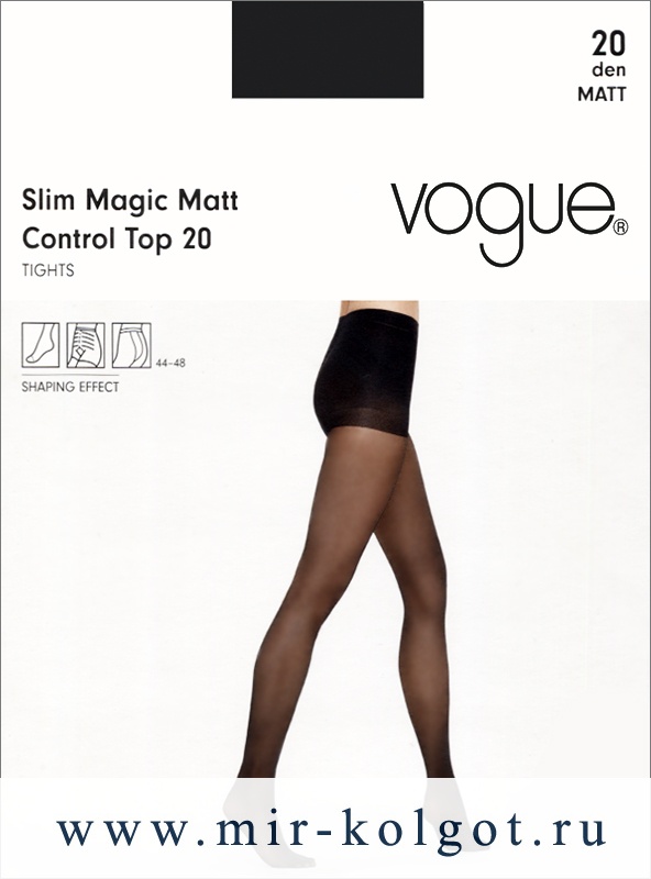 Vogue Art. 95842 Slim Magic Matt Control Top 20 от магазина Мир колготок и чулок