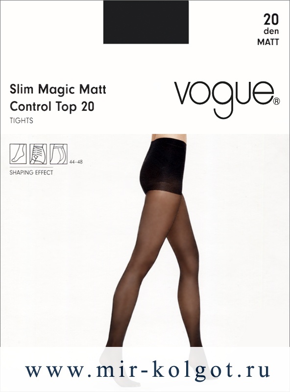 Vogue Art. 95842 Slim Magic Matt Control Top 20 от магазина Мир колготок и чулок