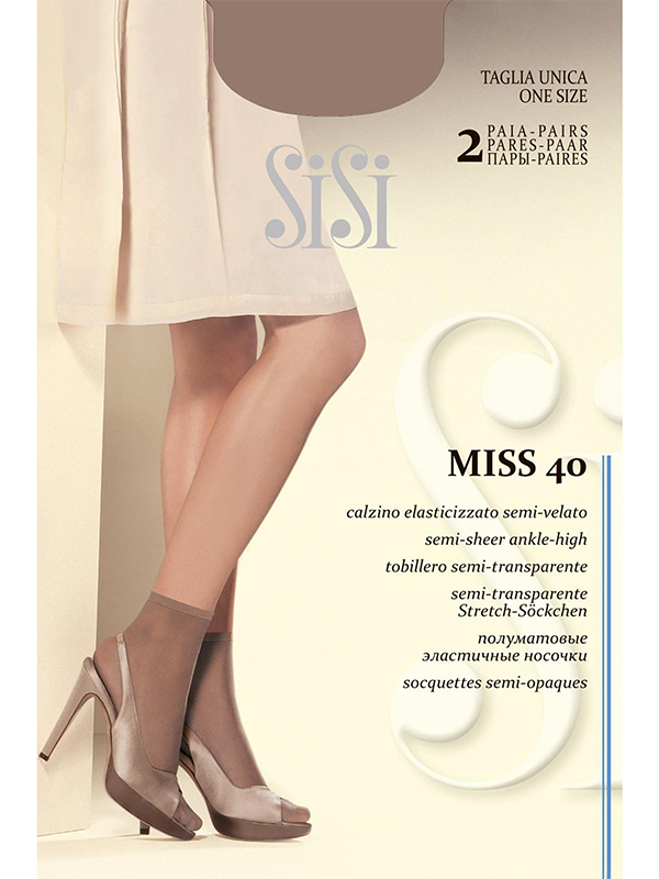 Sisi Miss 40 Calzino, 2 Paia от магазина Мир колготок и чулок