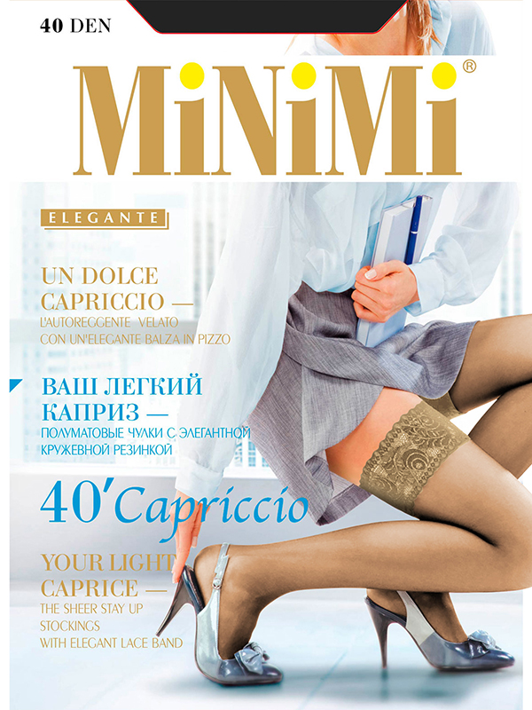 Minimi Capriccio 40 Autoreggente от магазина Мир колготок и чулок