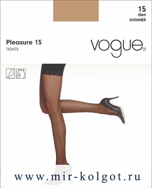 Vogue Art. 37135 Pleasure 15 от магазина Мир колготок и чулок